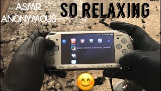 ASMR RELAXING VIDEO GAME PSP NBA GAMEPLAY NO TALKING TINGLES BUTTON ASMR CLICKING SOUNDS [upl. by Tatum52]