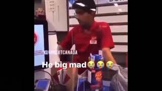 singing panjabi to indian cashier meme [upl. by Aerdnwahs]