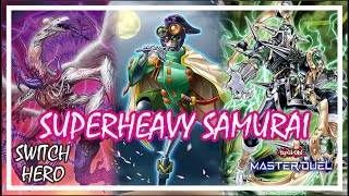 SUPERHEAVY SAMURAI COMBO RANKED GAMEPLAY YuGiOh Master Duel superheavysamurai masterduel [upl. by Ardin8]