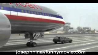 American Airlines Emergency Landing in Expressway amazing  Funny video [upl. by Beauvais]