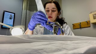 ASMR Seeing the GynecologistYou Have Another Yeast Infection Real Medical Office Soft Spoken [upl. by Narba]