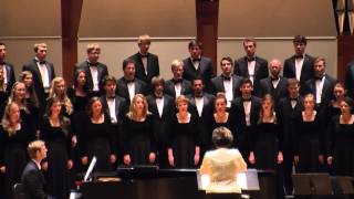 Sicut Cervus and Ubi Caritas  Baylor Concert Choir [upl. by Dirrej919]