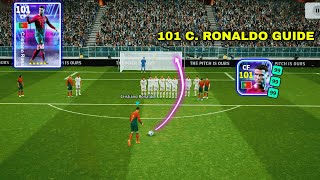 WHAT CAN DO 101 FREE CRISTIANO RONALDO IN EFOOTBALL 2024 MOBILE [upl. by Eicyac246]