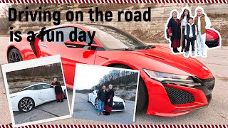 Driving My Lexus LC 500 amp My Sons Acura NSX 11212023 [upl. by Omsare189]