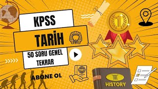 2024 KPSS TARİH GENEL TEKRAR SORU ÇÖZÜMÜ kpsstarih kpssortaöğretim kpssönlisans kpss2024 [upl. by Notsuh]