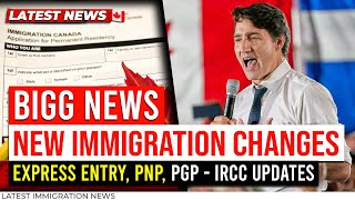 Bigg Announcement New Immigration Changes in 2023  Express Entry PNP PGP  IRCC Updates [upl. by Laurette]