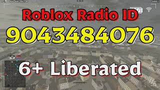 Liberated Roblox Radio CodesIDs [upl. by Murtha]