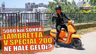 5000 km Sonra Lambretta V Special 200 Ne Hale Geldi [upl. by Ramu]