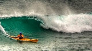 SICK KAYAK SURF by KAYAK EXPERIENCE 180214 [upl. by Cirded]