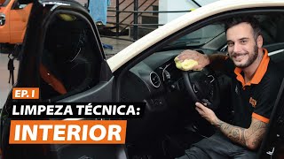 LIMPEZA INTERNA lavagem técnica automotiva🧽✨FAZER COMO UM PROFISSIONALLimpeza completa Parte 1 [upl. by Thgiwd]