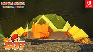 Paper Mario  The Origami King  07 Earth Vellumental Temple  GamePlay on Nintendo Switch [upl. by Anrol157]