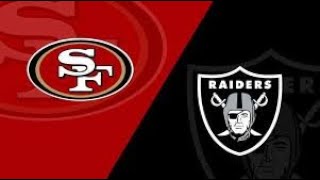 49ers VS Raiders Live Second Half Reaction NFL Preseason [upl. by Nomma]