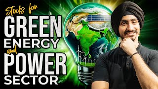 Green Energy amp Power Sector in India ⚡♻ [upl. by Aniroz]