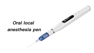 Oral Anesthesia Injector Dental Anesthetic Syringe Oral Anesthesia Pen [upl. by Fusco]