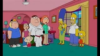 Family Guy The Griffins Meet the Simpsons [upl. by Imer197]