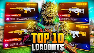 TOP 10 BROKEN META Loadouts in Warzone 3 Zero Recoil [upl. by Orman]