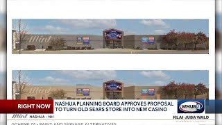 Nashua planning board approves proposal to turn old Sears into casino [upl. by Londoner]