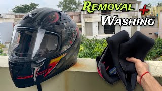 Axor Venomous Helmet Padding Removal amp Washing Tutorial How to remove ampwash padding of Axor Helmets [upl. by Ylera]