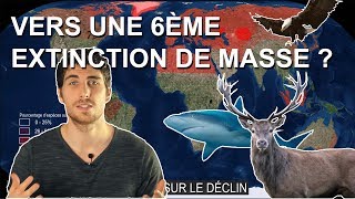 LA 6ÈME EXTINCTION DE MASSE EN CARTES [upl. by Einreb654]