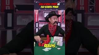 old school poker players vs new school poker players ft KmartPoker howtoplaypoker [upl. by Adlar]