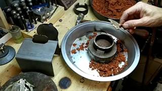 Sand Casting a Large Butterfly Wing with Petrobond [upl. by Fish624]