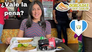 ¿SON LAS MEJORES DOBLADAS de GUATEMALA 🇬🇹 COMIDA TÍPICA  Celinaz El Salvadorn [upl. by Ceil610]