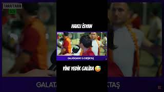 Galatasaraylı kardeşimizin haklı isyanı güldürdü 😅 trending keşfet shorts football trend [upl. by Ecidna]