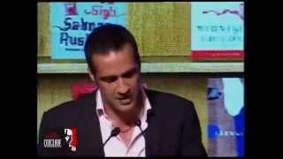 Aatish Taseer the Britishborn writerjournalist speaking at the India Today Conclave 2012 [upl. by Ecire]