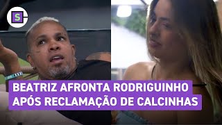 Beatriz discute com Rodriguinho por causa de calcinhas no banheiro [upl. by Peta]