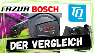 EMTB Motoren Vergleich Warum der Bosch SX Fazua Ride 60 der TQ ELight in den Schatten stellen [upl. by Terr457]