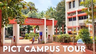 PICT CAMPUS TOUR  Pune Institute Computer Technology  PICT PUNE [upl. by Yznil546]