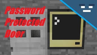 Password Protected Computercraft Door [upl. by Saber759]