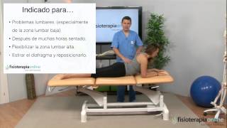 Tratamiento del dolor lumbar bajo o lumbalgia baja  Fisioterapia Bilbao [upl. by Lamprey]