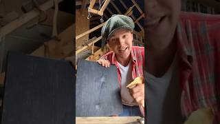 Ebonising Oak With Vinegars and Steel Wool shortvideo ebonising woodwork ireland handtools [upl. by Patrice339]