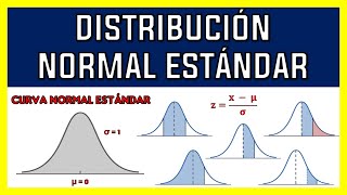 DISTRIBUCIÓN NORMAL ESTÁNDAR  EJERCICIO RESUELTO [upl. by Ahsercul]