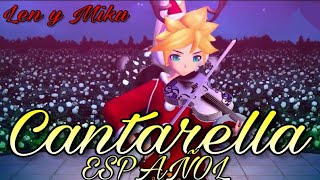 Cantarella Len y Miku Español Especial Navidad [upl. by Yllac]