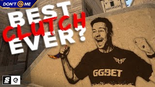 The Best Clutch in CSGO History [upl. by Niarb]