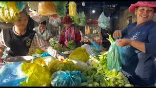 Khnar Markets Morning Hustle Fresh Veggie Frenzy [upl. by Teodoro]