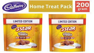 Cadbury 5 Star Chocolate Home Treats LIMITED EDITION [upl. by Nnylannej249]