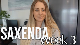 SAXENDA WEEK 3 REVIEW  SAXENDA WEIGHT LOSS BEFORE AND AFTER 2022  christa horath [upl. by Ynnig889]