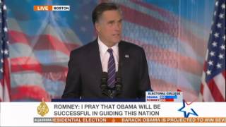 Mitt Romneys Concession Speech [upl. by Bunow]