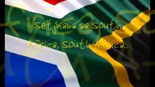 África do Sul Hino Nacional Nkosi Sikelel iAfrika [upl. by Adelaja708]