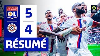 Résumé OL  MHSC  J34  Ligue 1 Uber Eats  Olympique Lyonnais [upl. by Akered]