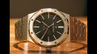 Review Audemars Piguet Royal Oak 41mm [upl. by Josephina756]