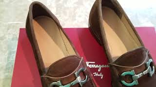 Mens Salvatore Ferragamo Gancini Moccasin Unboxing and Review [upl. by Bui130]