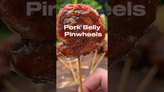 Smoked Pork Belly Pinwheel Burnt ends porkbelly bbq foodshorts castingandcookingbbq [upl. by Druci175]