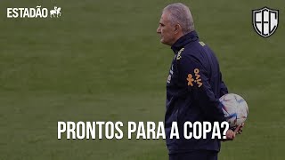 Copa do Mundo 2022 o último treino do Brasil antes do embarque para o Catar [upl. by Buckden]