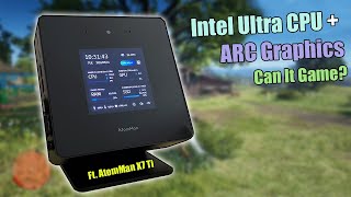 Gaming with Intel ARC Integrated Graphics Ft AtomMan X7 Ti [upl. by Randy]