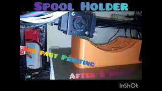 Filament Spool holder  Part 2 [upl. by Ymarej]