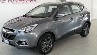 Hyundai Ix 35 17 Crdi Confort con pack plus Steel Grey Nuovo [upl. by Nellir190]